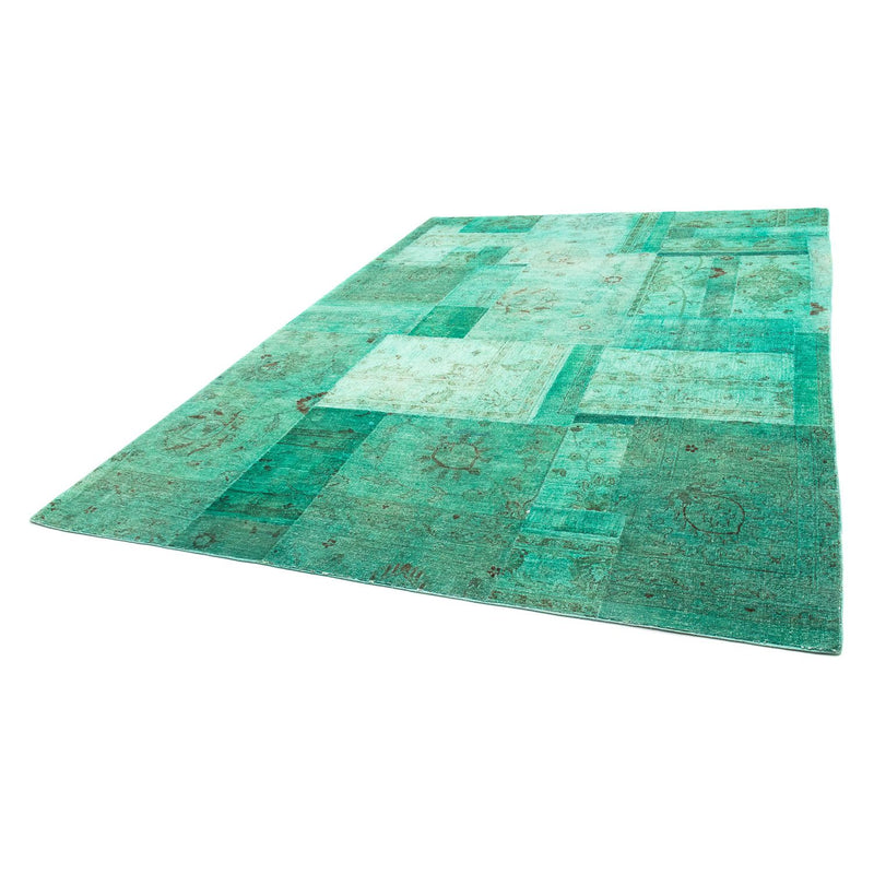 Tapete de trabalho em patchwork 212x290cm - Perserteppich Wollteppich