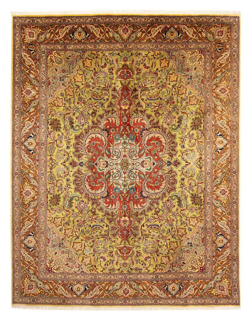Tapete Persa - Tabriz - Royal - 373 x 296 cm - multicolorido