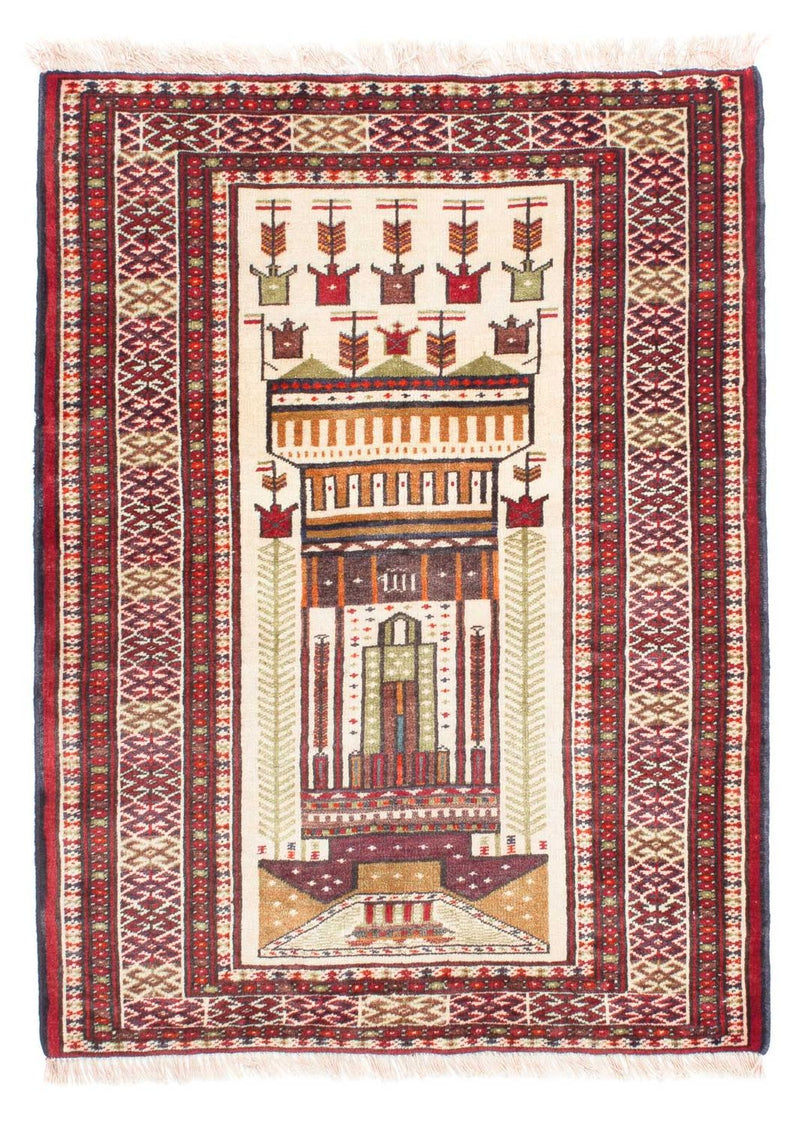 Tapete Baluch - 119 x 89 cm - bege