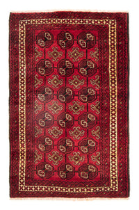 Tapete Baluch 138x190cm - Tapete persa - vermelho escuro – product image
