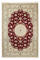 Tapete Persa - Nain - Royal - 236 x 157 cm - vermelho escuro