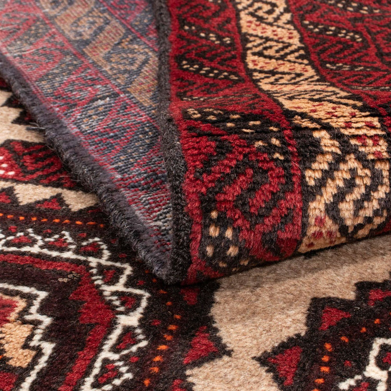 Corredor Tapete Baluch - 195 x 104 cm - bege