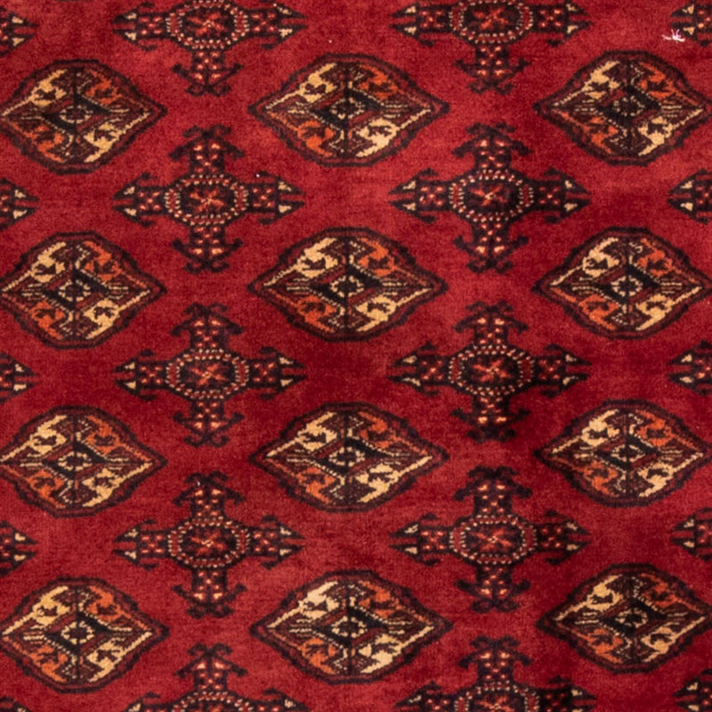 Corredor Tapete Baluch - 197 x 108 cm - vermelho escuro