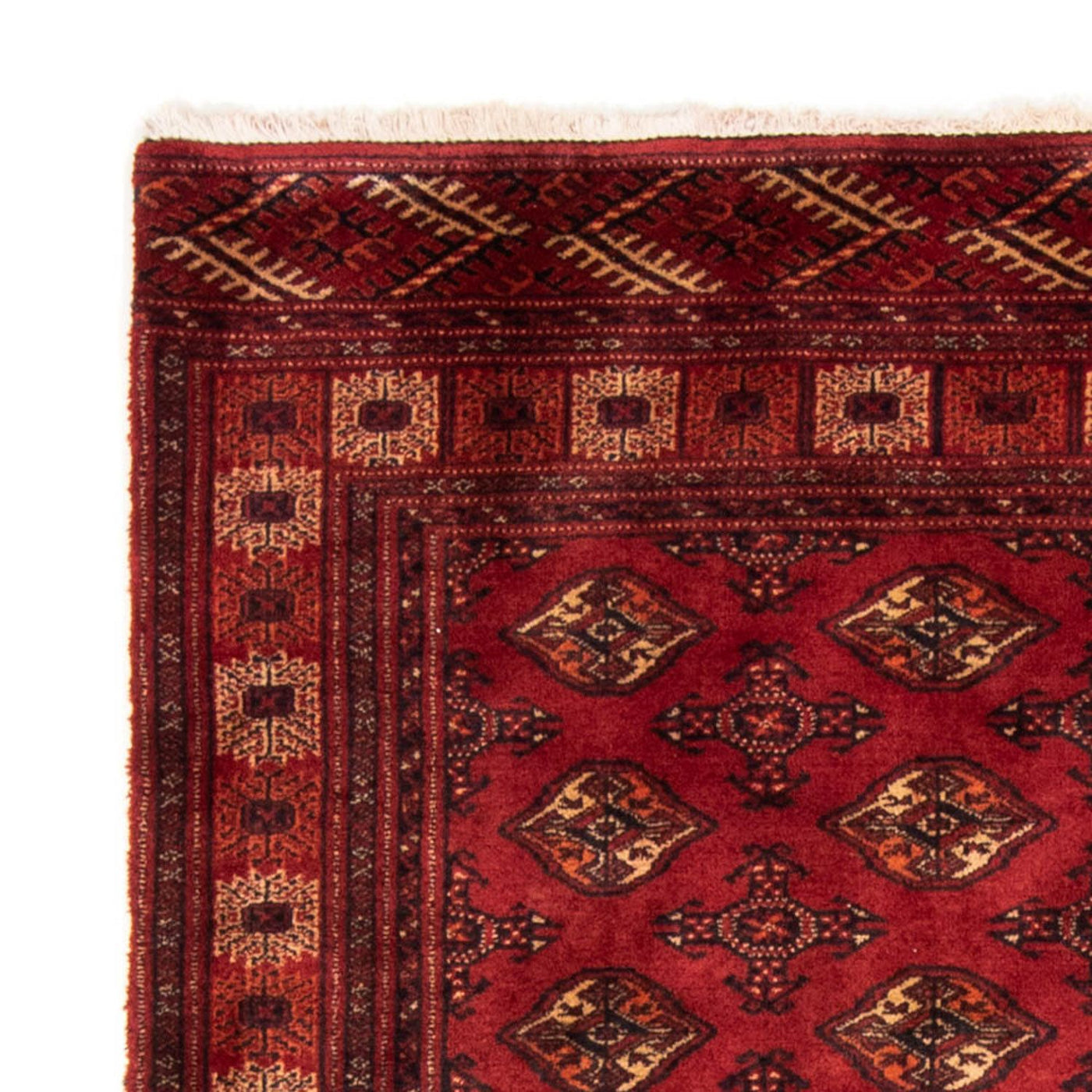 Corredor Tapete Baluch - 197 x 108 cm - vermelho escuro