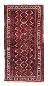 Corredor Tapete Baluch - 189 x 97 cm - vermelho – product image