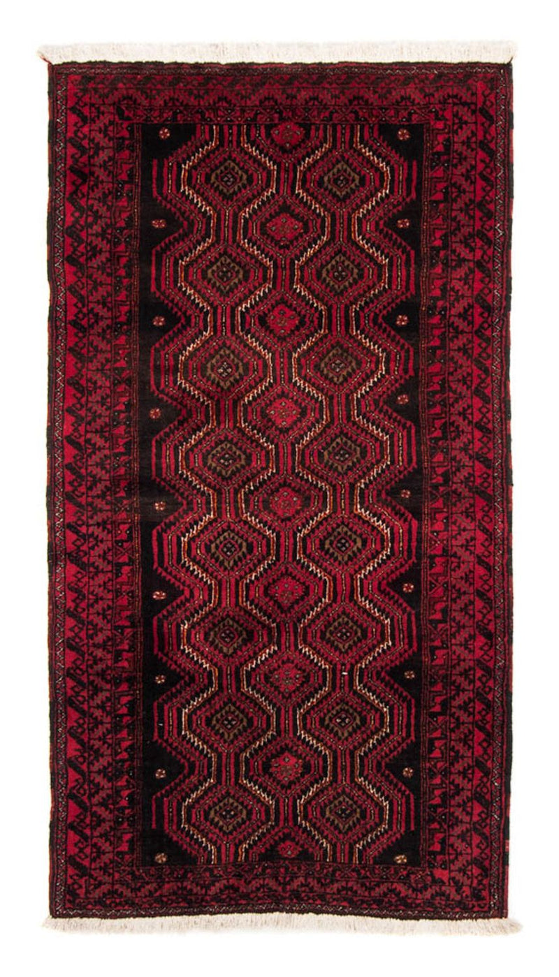 Corredor Tapete Baluch - 180 x 96 cm - vermelho