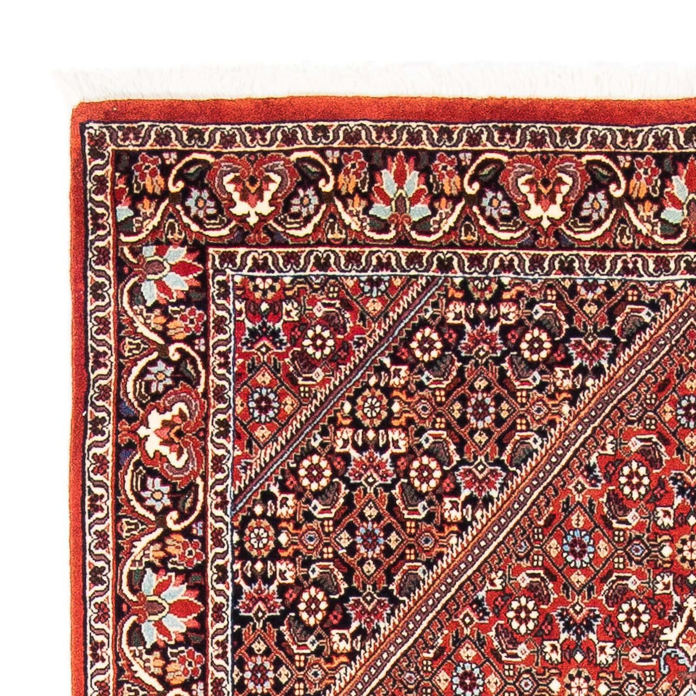 Tapete Persa - Bijar - 186 x 109 cm - vermelho
