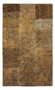 Tapete de trabalho em patchwork 207x128cm - Perserteppich Wollteppich
