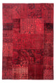 Tapete de trabalho em patchwork 196x296cm - Perserteppich Wollteppich