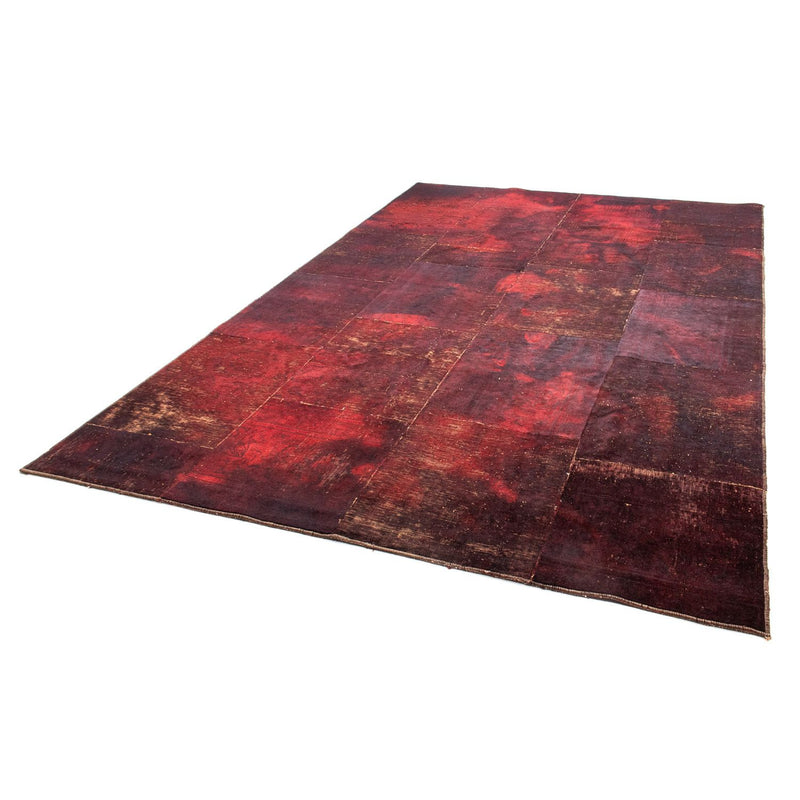 Tapete de trabalho em patchwork 300x197cm - Perserteppich Wollteppich