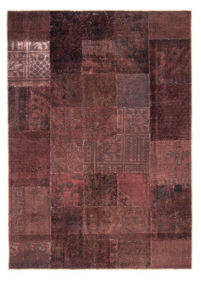 Tapete de trabalho em patchwork 195x233cm - Perserteppich Wollteppich