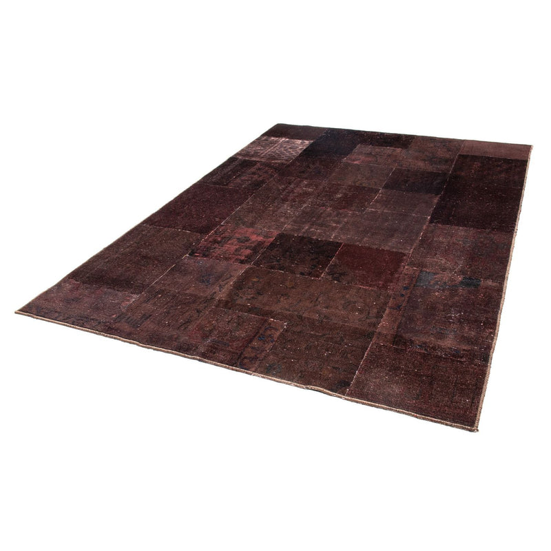Tapete de trabalho em patchwork 233x195cm - Perserteppich Wollteppich