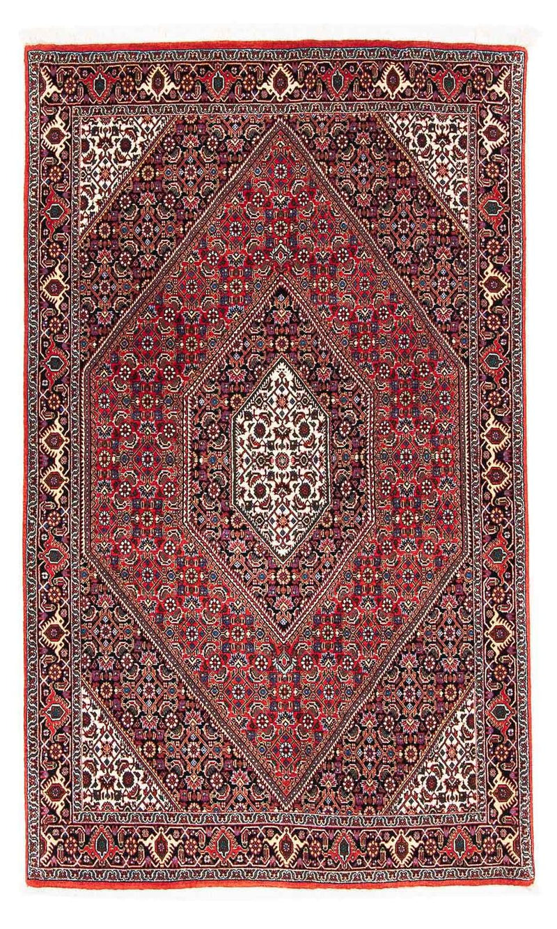 Tapete Persa - Bijar - 176 x 112 cm - vermelho