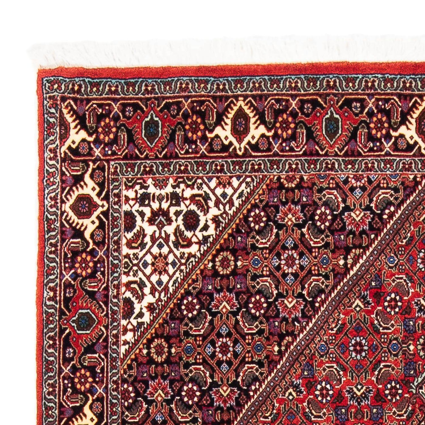 Tapete Persa - Bijar - 176 x 112 cm - vermelho