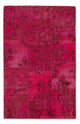 Tapete de trabalho em patchwork 202x127cm - Perserteppich Wollteppich