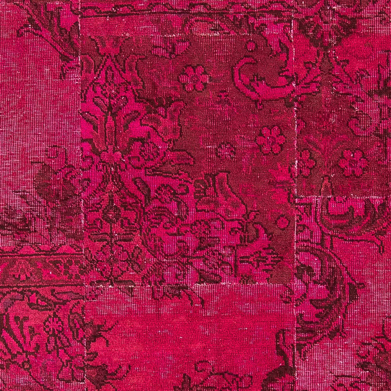 Tapete de trabalho em patchwork 202x127cm - Perserteppich Wollteppich