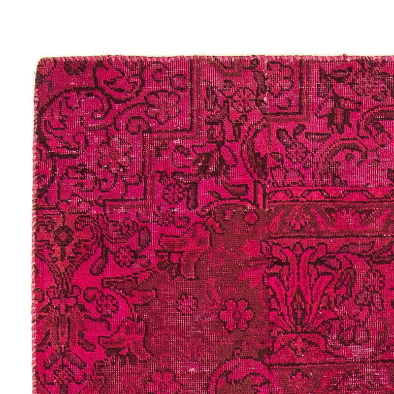 Tapete de trabalho em patchwork 202x127cm - Perserteppich Wollteppich