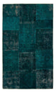 Tapete de trabalho em patchwork 205x131cm - Perserteppich Wollteppich