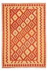 Kilim Fars Tapete 152x206cm - Rectangular / Vermelho escuro / 152 x 206 cm Rectangular