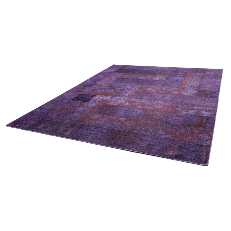 Tapete de trabalho em patchwork 299x239cm - Perserteppich Wollteppich
