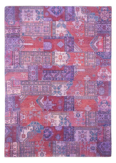 Tapete de trabalho em patchwork 210x291cm - Perserteppich Wollteppich