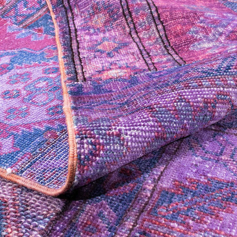 Tapete de trabalho em patchwork 291x210cm - Perserteppich Wollteppich