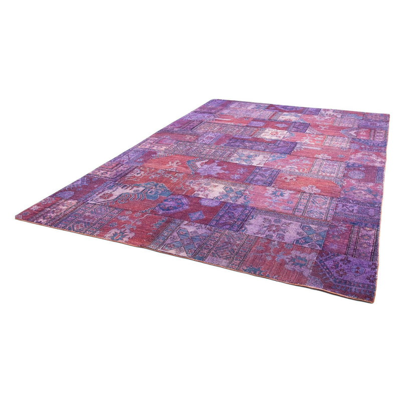 Tapete de trabalho em patchwork 291x210cm - Perserteppich Wollteppich