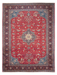 Tapete de trabalho em patchwork 355x270cm - Perserteppich Wollteppich – product image