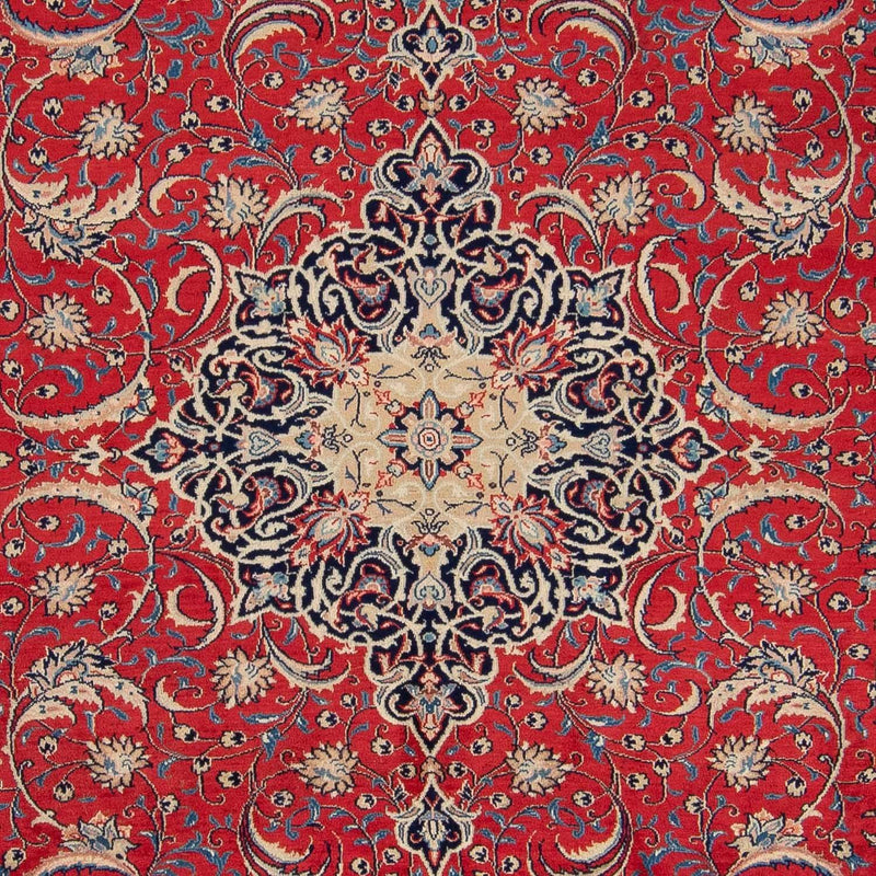Tapete de trabalho em patchwork 355x270cm - Perserteppich Wollteppich