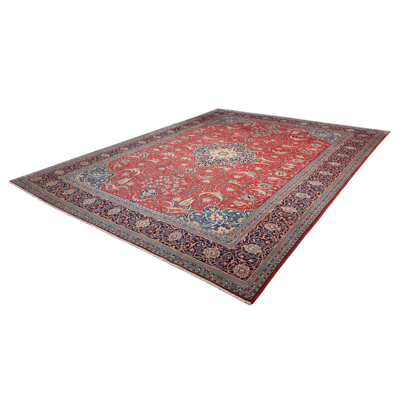 Tapete de trabalho em patchwork 355x270cm - Perserteppich Wollteppich