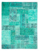 Tapete de trabalho em patchwork 297x231cm - Perserteppich Wollteppich