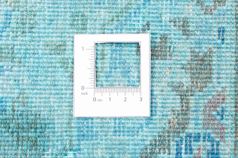 Tapete de trabalho em patchwork 299x238cm - Perserteppich Wollteppich