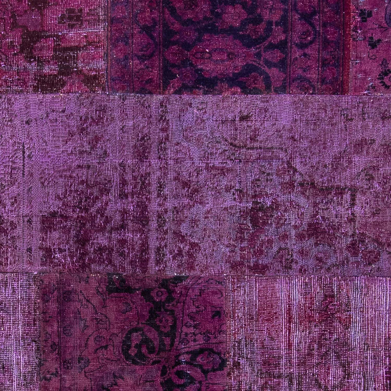 Tapete de trabalho em patchwork 180x271cm - Perserteppich Wollteppich