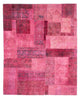 Tapete de trabalho em patchwork 291x232cm - Perserteppich Wollteppich