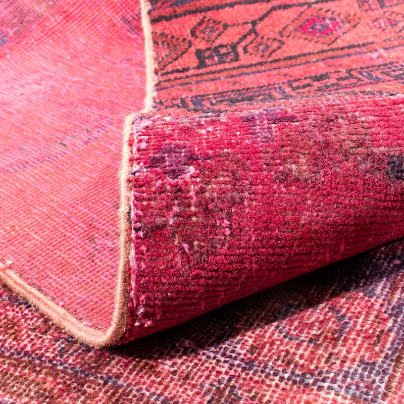 Tapete de trabalho em patchwork 237x151cm - Perserteppich Wollteppich