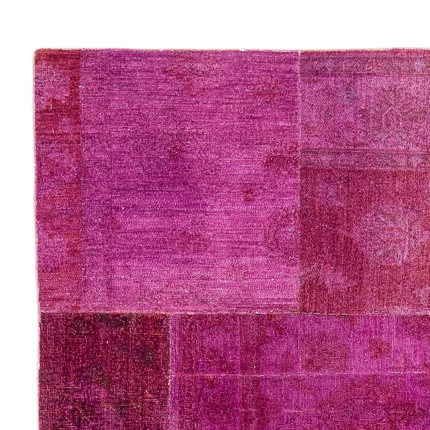 Tapete de trabalho em patchwork 271x182cm - Perserteppich Wollteppich