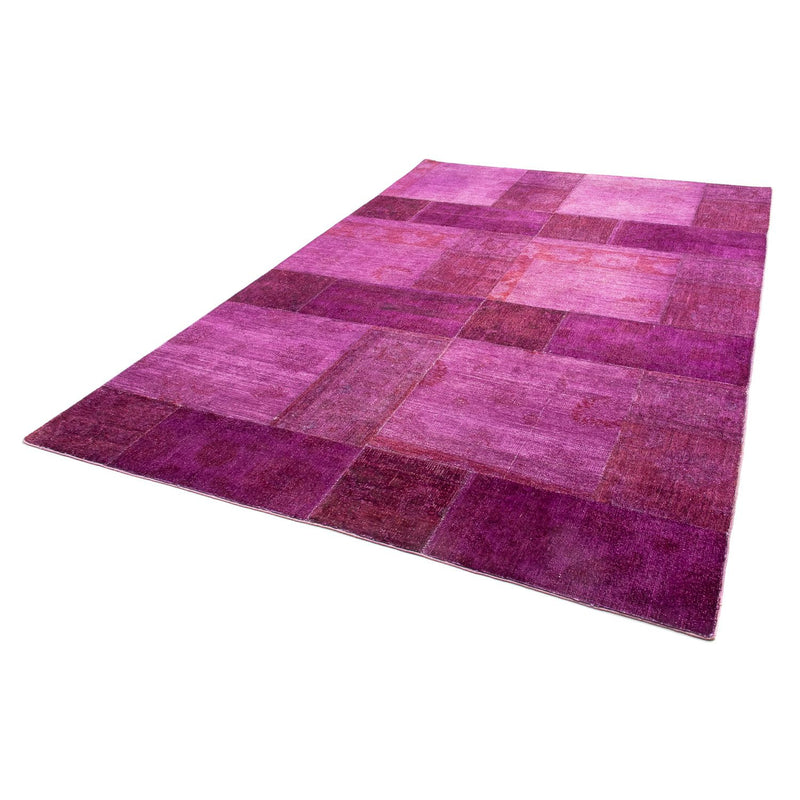 Tapete de trabalho em patchwork 271x182cm - Perserteppich Wollteppich