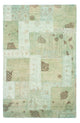 Tapete de trabalho em patchwork 292x190cm - Perserteppich Wollteppich