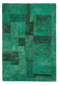 Tapete de trabalho em patchwork 237x156cm - Tapete de lã – product image
