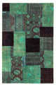 Tapete de trabalho em patchwork 270x175cm - Perserteppich Wollteppich