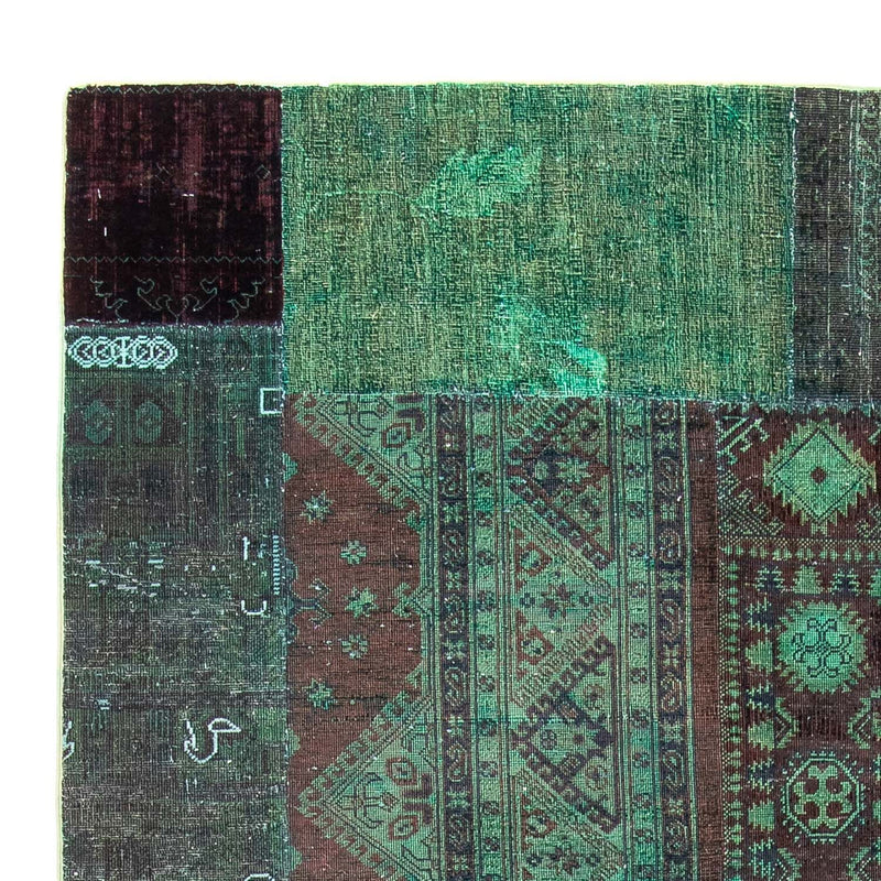 Tapete de trabalho em patchwork 270x175cm - Perserteppich Wollteppich