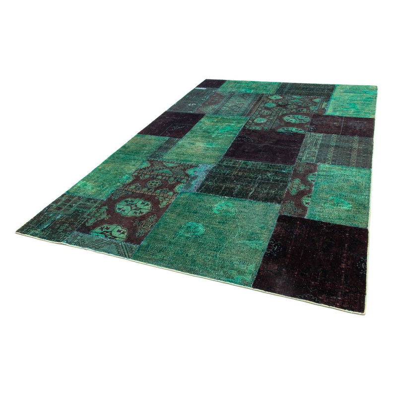 Tapete de trabalho em patchwork 270x175cm - Perserteppich Wollteppich