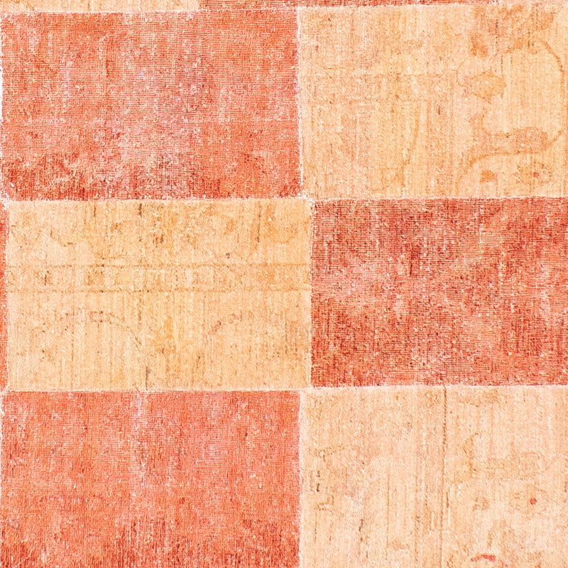 Tapete de trabalho em patchwork 294x212cm - Perserteppich Wollteppich