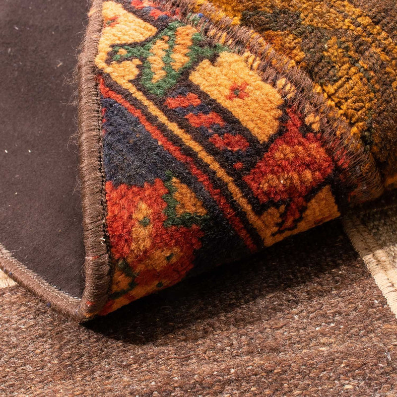 Tapete de trabalho em patchwork 229x163cm - Perserteppich Wollteppich