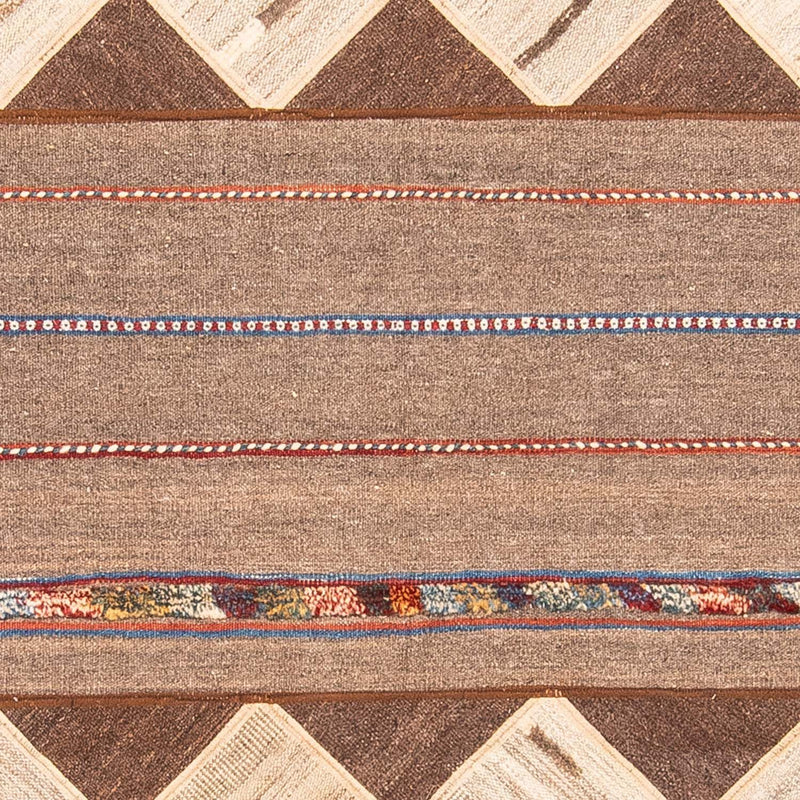Tapete de trabalho em patchwork 224x164cm - Perserteppich Wollteppich