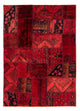 Tapete de trabalho em patchwork 148x208cm - Perserteppich Wollteppich