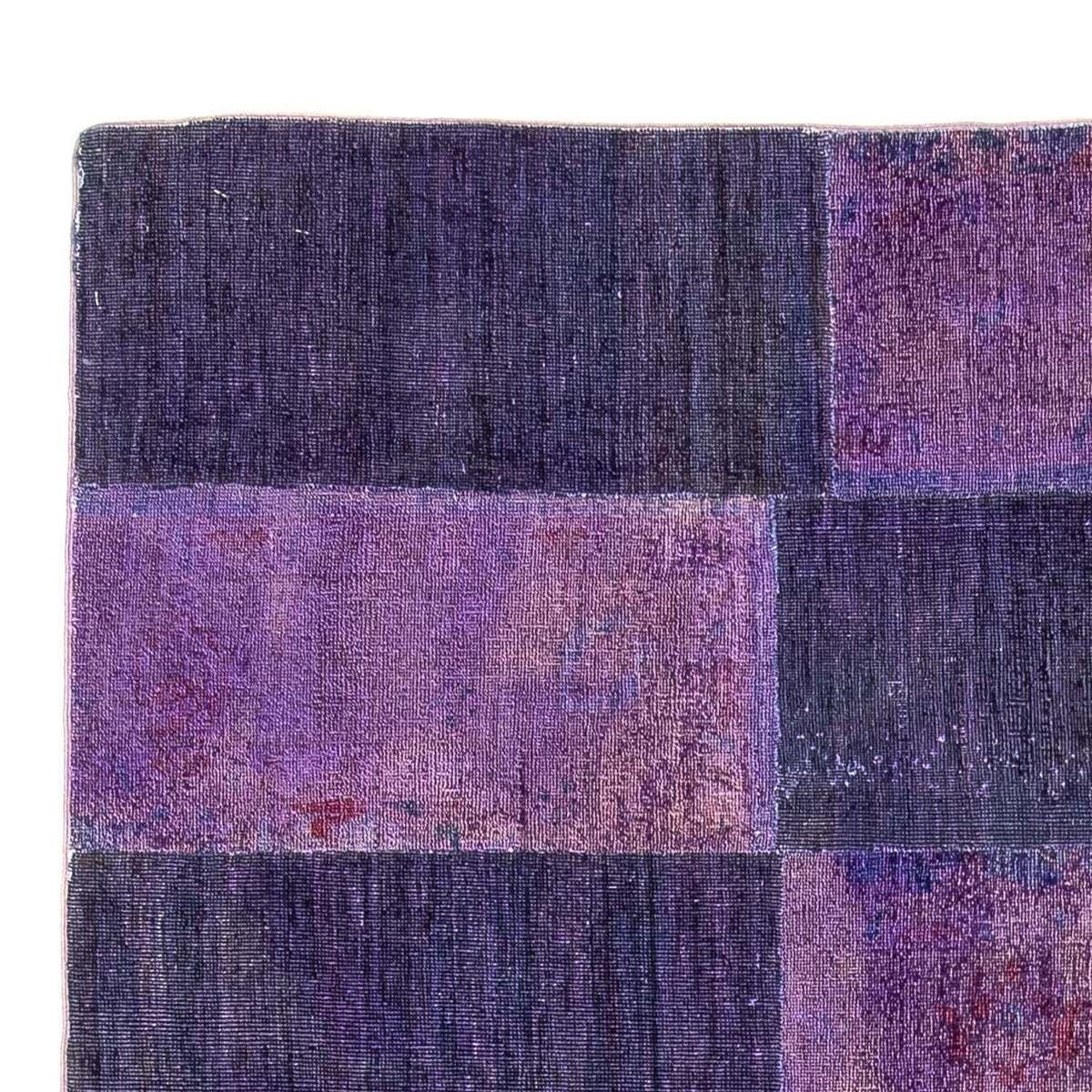 Tapete de trabalho em patchwork 165x235cm - Perserteppich Wollteppich