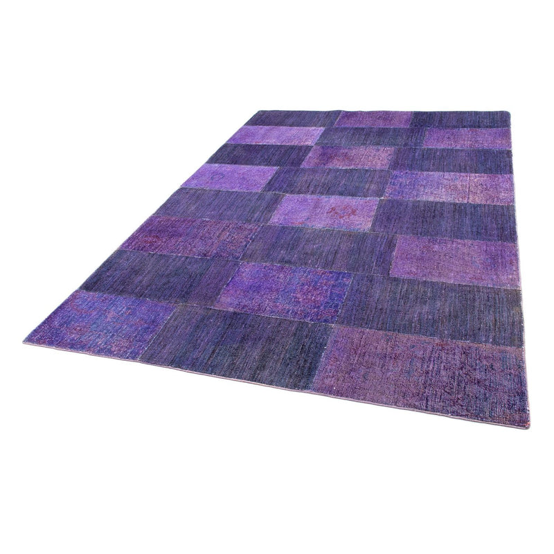 Tapete de trabalho em patchwork 165x235cm - Perserteppich Wollteppich