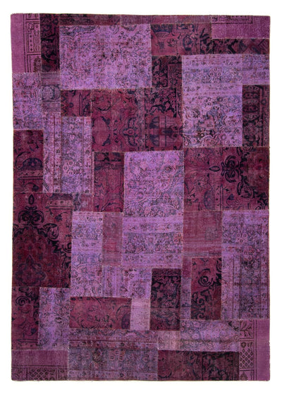 Tapete de trabalho em patchwork 260x356cm - Perserteppich Wollteppich