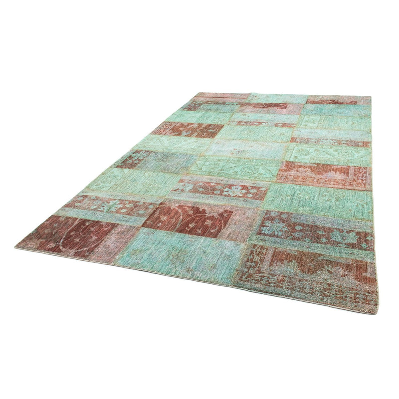 Tapete de trabalho em patchwork 182x270cm - Perserteppich Wollteppich